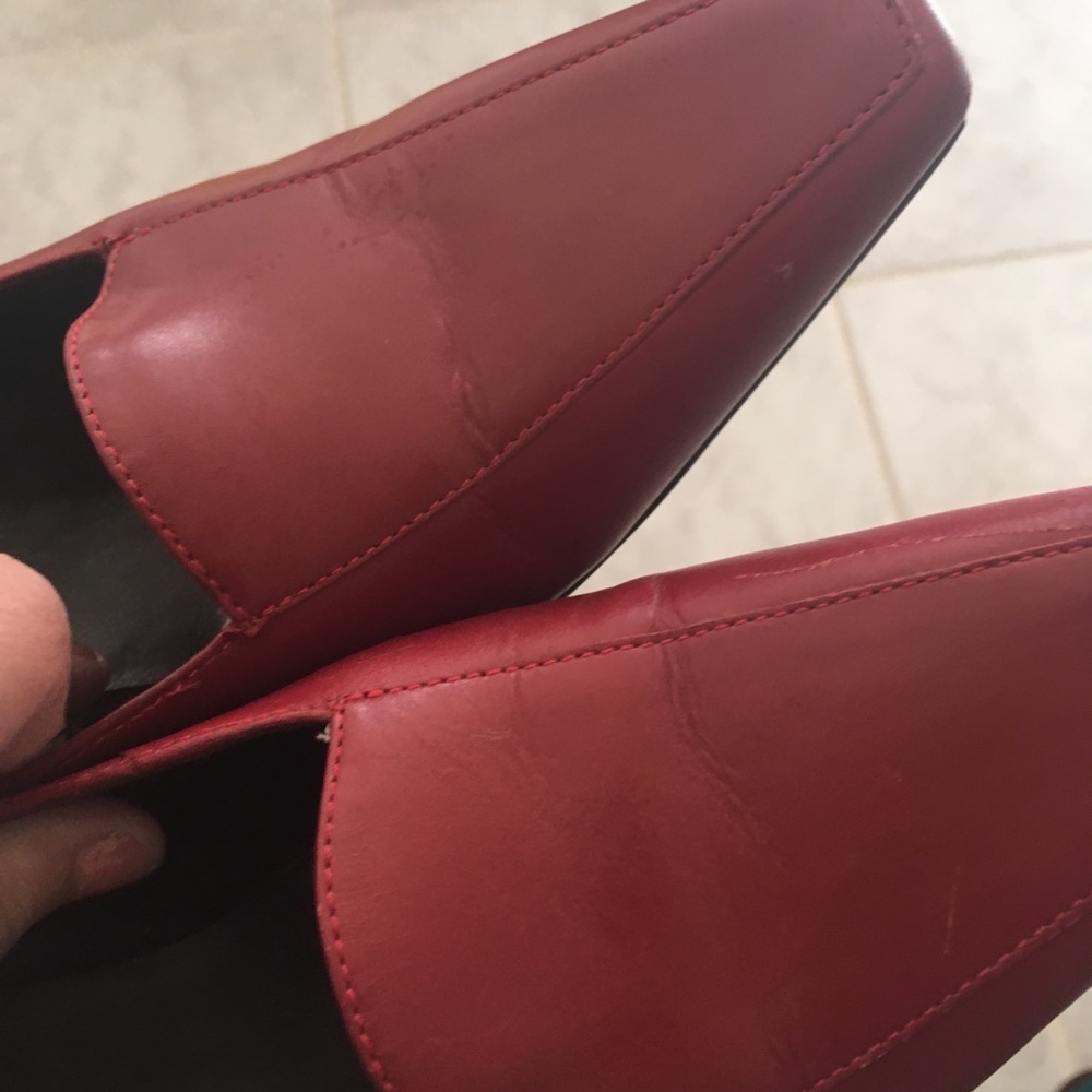 Bcbg Paris Brick Red Heels View 4